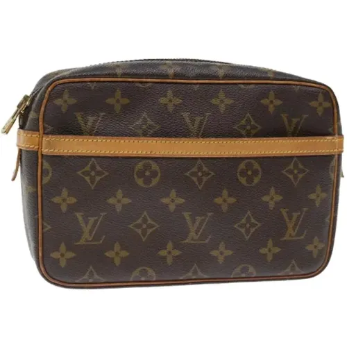 Pre-owned Canvas clutches , female, Sizes: ONE SIZE - Louis Vuitton Vintage - Modalova