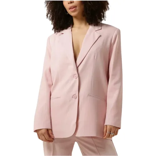 Rosa Glitzernde Blazer , Damen, Größe: L - REFINED DEPARTMENT - Modalova