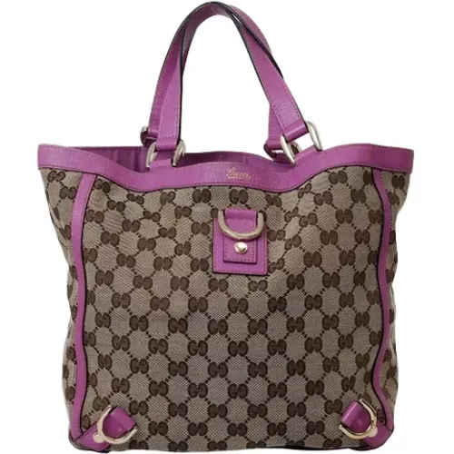 Pre-owned Canvas gucci-bags , female, Sizes: ONE SIZE - Gucci Vintage - Modalova