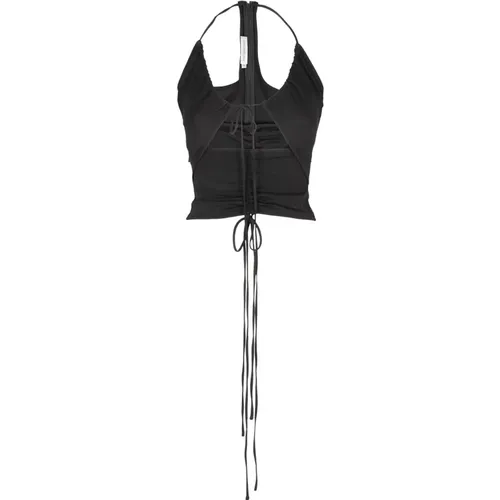 Ruched Halter Top , Damen, Größe: 3XS - Christopher Esber - Modalova