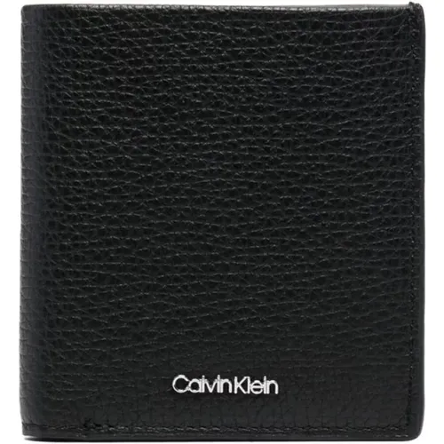 Minimalism Trifold 6CC W/Coin , male, Sizes: ONE SIZE - Calvin Klein - Modalova