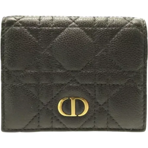 Pre-owned Leather wallets , female, Sizes: ONE SIZE - Dior Vintage - Modalova