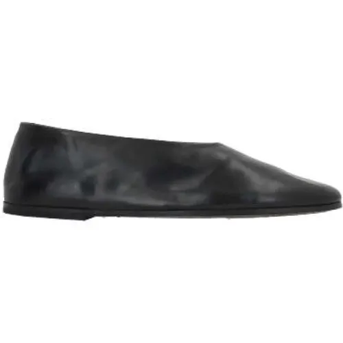 Leather Almond Toe Ballerina Shoes , female, Sizes: 6 UK, 3 UK, 5 1/2 UK, 4 1/2 UK, 4 UK, 6 1/2 UK - Marsell - Modalova