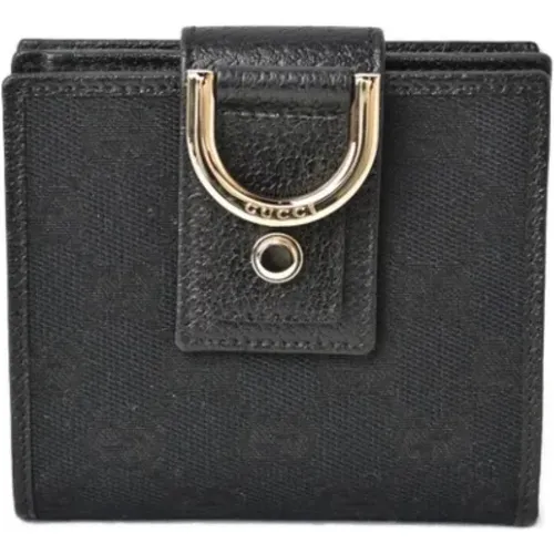 Pre-owned Canvas wallets , female, Sizes: ONE SIZE - Gucci Vintage - Modalova