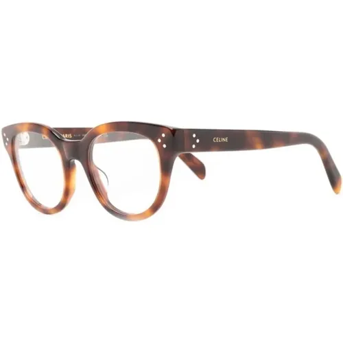 Braun/Havanna Optische Brille, vielseitig und stilvoll , Damen, Größe: 53 MM - CELINE - Modalova