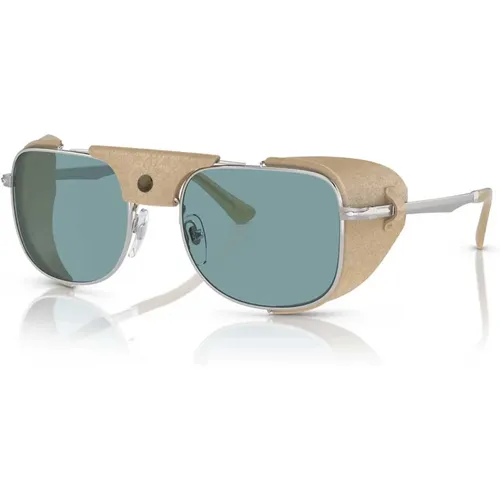 Square Frame Polarized Sunglasses , male, Sizes: 55 MM - Persol - Modalova