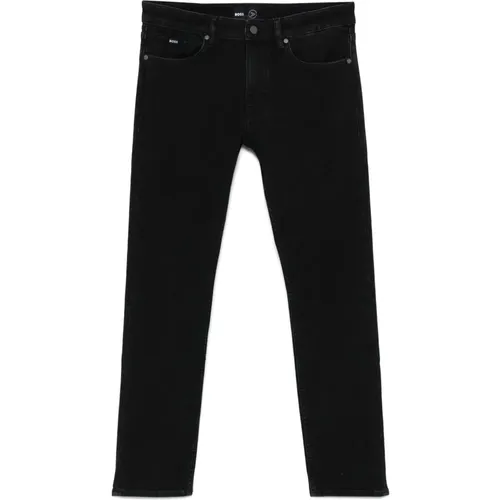 Slim Fit 'P-Delaware' Jeans , Herren, Größe: W40 - Hugo Boss - Modalova