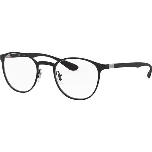 Matte Round RX 6355 Sonnenbrille , Herren, Größe: 47 MM - Ray-Ban - Modalova