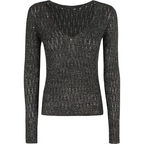 Shifted Coast Sweater , female, Sizes: M, S, XS - Roberto Collina - Modalova