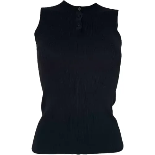 Pre-owned Cotton tops , female, Sizes: XL - Chanel Vintage - Modalova
