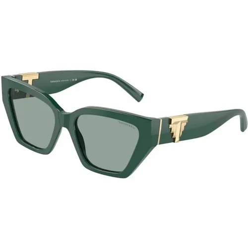 And Petrol Frame Sunglasses , unisex, Sizes: 55 MM - Tiffany - Modalova