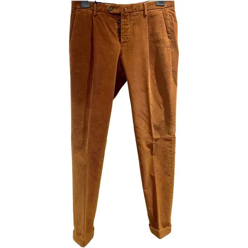 Velvet Trousers , male, Sizes: M, 2XL - Briglia - Modalova