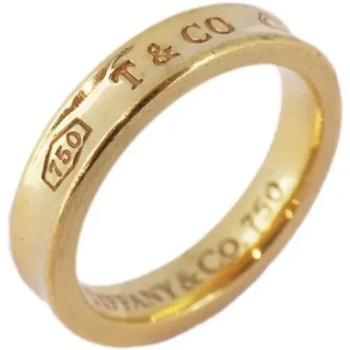 Pre-owned Gold rings , female, Sizes: ONE SIZE - Tiffany & Co. Pre-owned - Modalova