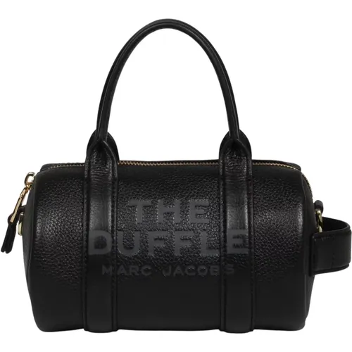Strukturierte Leder Mini Duffle Tasche , Damen, Größe: ONE Size - Marc Jacobs - Modalova
