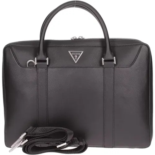 Stylish Work Bag , male, Sizes: ONE SIZE - Guess - Modalova