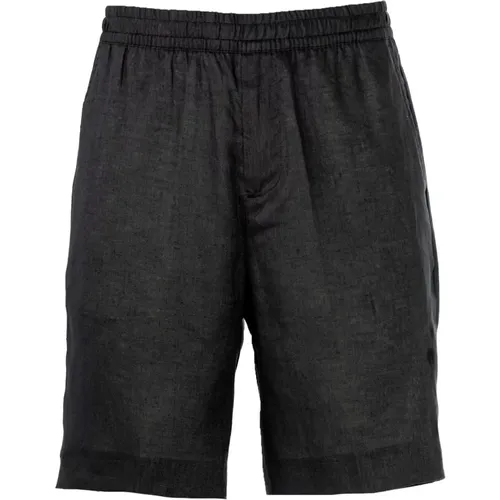 Herren Leinen Bermuda Shorts , Herren, Größe: M - Liu Jo - Modalova