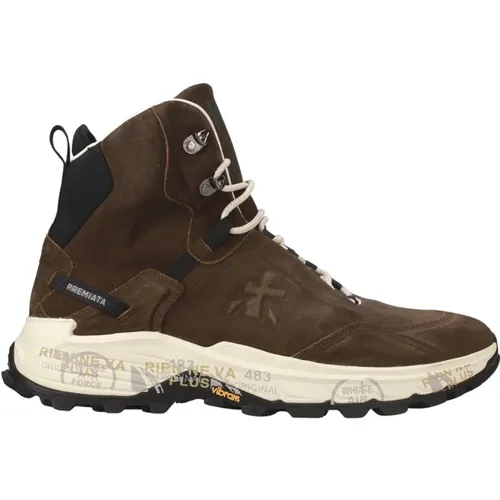 Cross Style Sneakers , male, Sizes: 7 UK, 9 UK, 10 UK, 6 UK - Premiata - Modalova