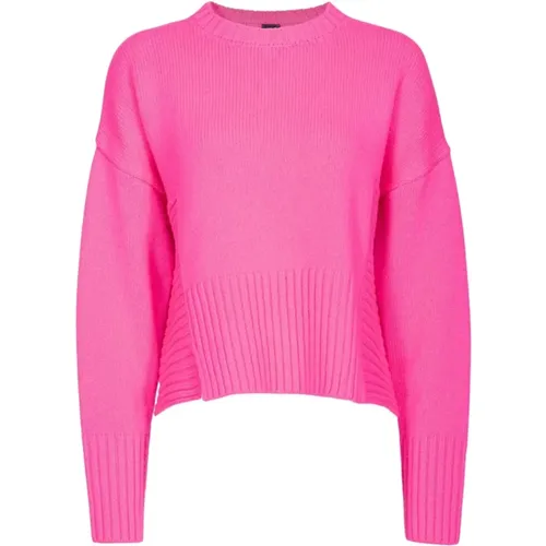 Armadillo Sweater , female, Sizes: XS - pinko - Modalova