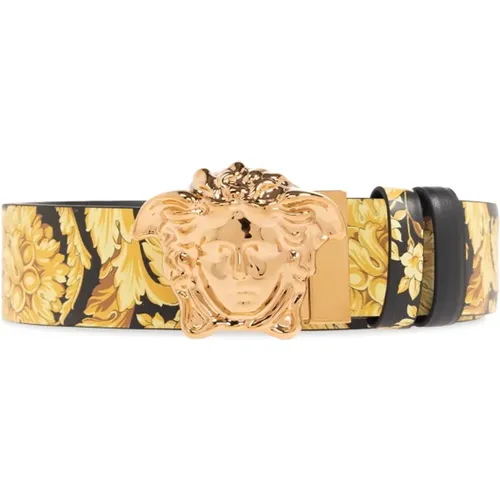 Wendbarer Gürtel , Herren, Größe: 105 CM - Versace - Modalova