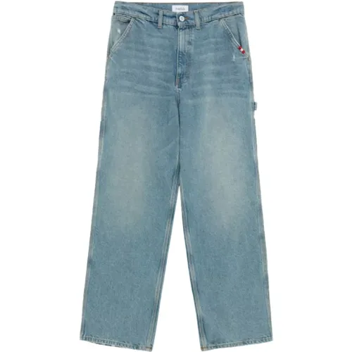 Vintage Denim Jeans , male, Sizes: W30, W32, W31 - Amish - Modalova