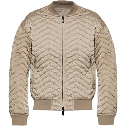 Wendbare Jacke Typ Bomber - Emporio Armani - Modalova