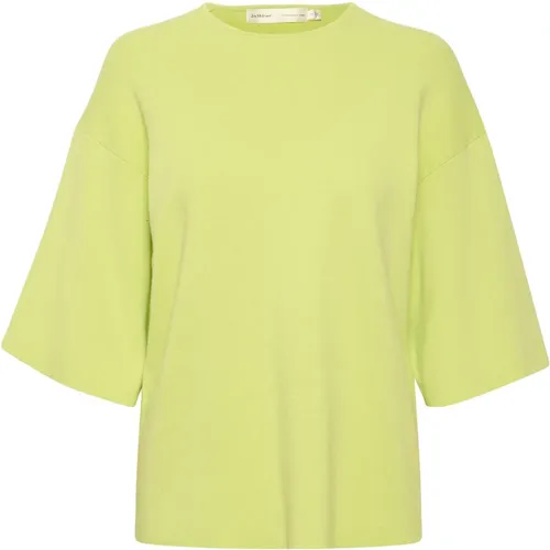 Lime Sorbet Strick T-shirt , Damen, Größe: XS - InWear - Modalova