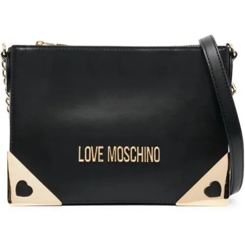 Vitello Bag , female, Sizes: ONE SIZE - Love Moschino - Modalova