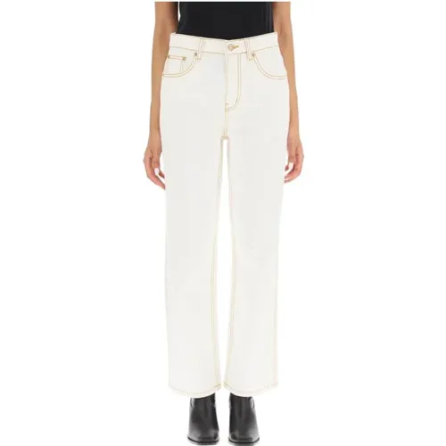 Straight Jeans mit hoher Taille - TORY BURCH - Modalova