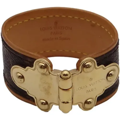 Pre-owned Canvas bracelets , female, Sizes: ONE SIZE - Louis Vuitton Vintage - Modalova