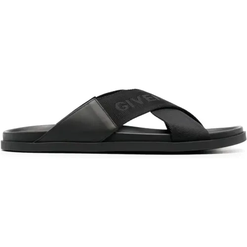 G Plage Flat Sandals , male, Sizes: 8 UK, 7 UK, 9 UK - Givenchy - Modalova