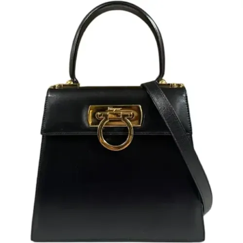 Pre-owned Leather handbags , female, Sizes: ONE SIZE - Salvatore Ferragamo Pre-owned - Modalova