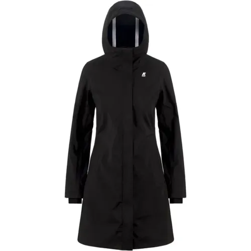 Lange Damen Parka Stephy Bonded , Herren, Größe: M - K-way - Modalova