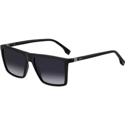 Frame Dark Grey Lenses Sunglasses , unisex, Sizes: 56 MM - Hugo Boss - Modalova