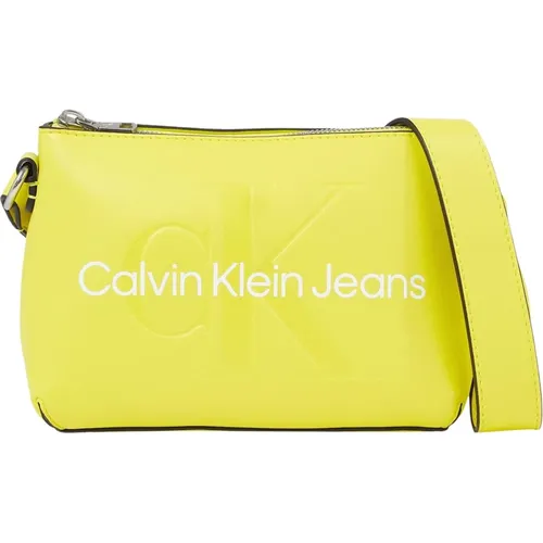 Sculpted Crossbody Bag , female, Sizes: ONE SIZE - Calvin Klein - Modalova