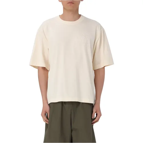 Casual Jersey T-Shirt for Men , male, Sizes: M, S, L - Laneus - Modalova