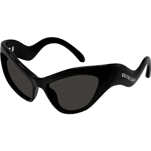 Stylish Sunglasses in and Grey , female, Sizes: 59 MM - Balenciaga - Modalova
