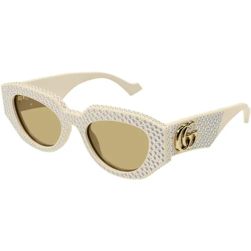 Stylish Gg1421S Sunglasses , female, Sizes: 51 MM - Gucci - Modalova