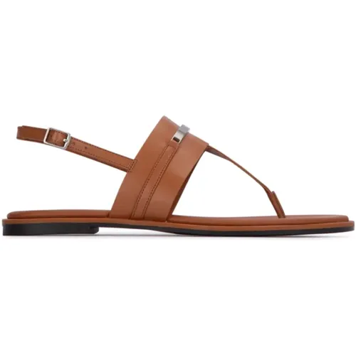 Stilvolle Sandalen für den Sommer , Damen, Größe: 36 EU - Calvin Klein - Modalova