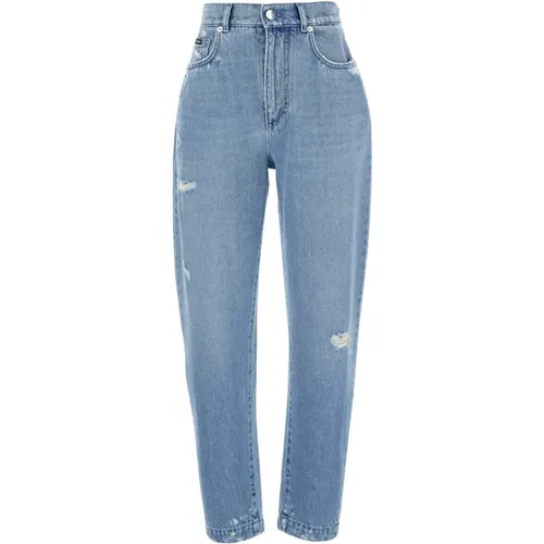 Carrot Leg Jeans,Blaue Jeans für Männer - Dolce & Gabbana - Modalova