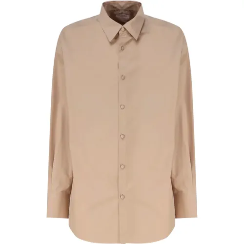 Cotton Double Button Shirt , male, Sizes: XL, L, M - Valentino Garavani - Modalova