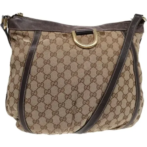 Pre-owned Canvas gucci-bags , female, Sizes: ONE SIZE - Gucci Vintage - Modalova