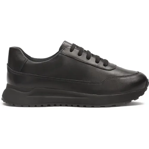 Schwarze minimalistische Sneaker für Frauen , Damen, Größe: 37 EU - Kazar - Modalova