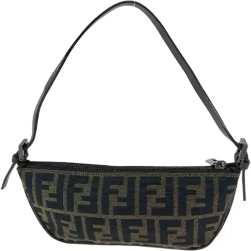 Pre-owned Canvas handbags , female, Sizes: ONE SIZE - Fendi Vintage - Modalova