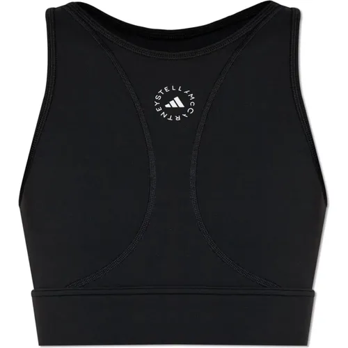 Sport-BH mit Logo , Damen, Größe: M - adidas by stella mccartney - Modalova