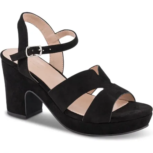 Chunky High Heel Sandal , Damen, Größe: 38 EU - B&Co - Modalova