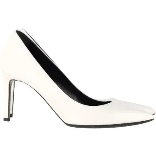 Pre-owned Leather heels , female, Sizes: 3 1/2 UK - Yves Saint Laurent Vintage - Modalova