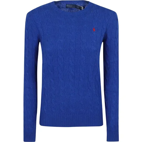 Blaue Pullover für Frauen Aw24 , Damen, Größe: M - Ralph Lauren - Modalova