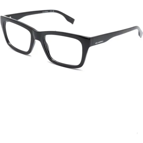 Schwarze Optische Brille Stilvoll und vielseitig - Karl Lagerfeld - Modalova