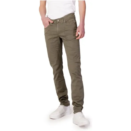 Slim-Fit Grüne Hose , Herren, Größe: W33 - Jeckerson - Modalova