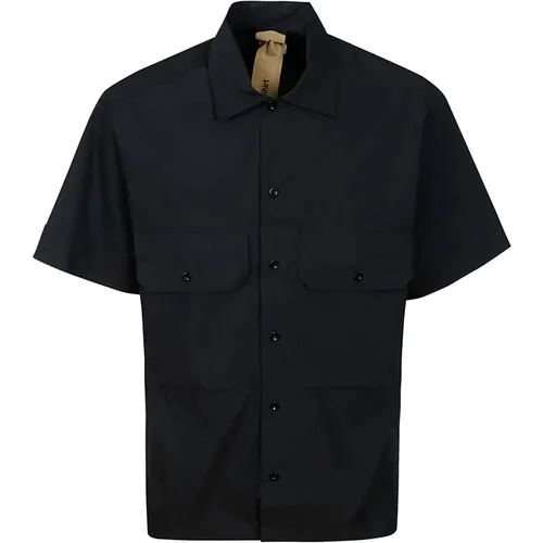 SS Shirt , male, Sizes: S, M, L - Ten C - Modalova